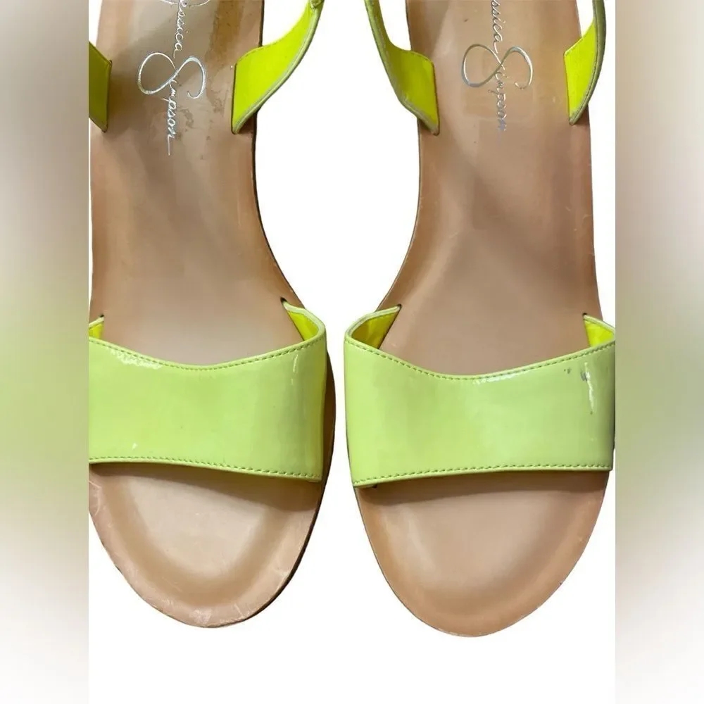 Jeasica Simpson Neon Wedges‎